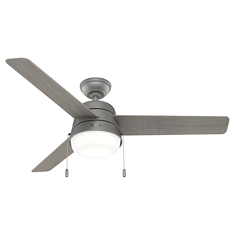 Ventilador de Techo Aker Plata Mate 52" Exterior Hunter