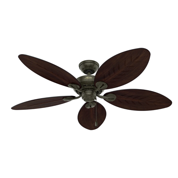 Ventilador de Techo Bayview Oro Provenzal 54" Exterior Hunter