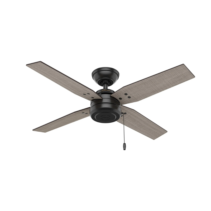Ventilador de Techo Commerce Negro Mate 44" Exterior Hunter