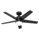 Ventilador de Techo Evansville Negro Mate 44" Exterior Hunter
