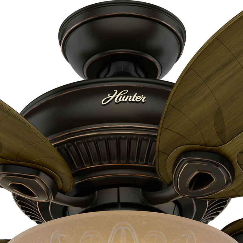 Ventilador de Techo Grand Cayman  Onyx de Bengala 54" Exterior Hunter