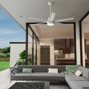 Ventilador de Techo Skysail ENERGY STAR® | 60ʺ Exterior Zonas Costeras Hunter