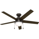 Ventilador de Techo Anslee  Bronce Premier 52" Interior Hunter