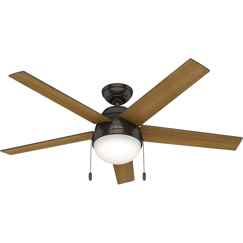 Ventilador de Techo Anslee  Bronce Premier 52" Interior Hunter