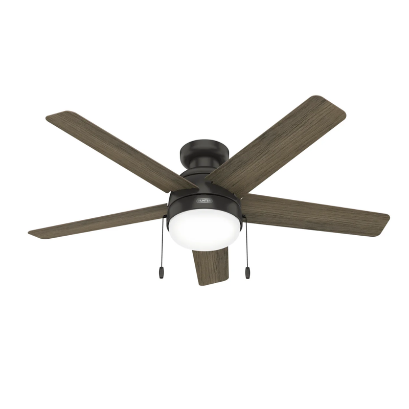 Ventilador de Techo Avenue Bronce Noble Perfil Bajo 52" Interior Hunter