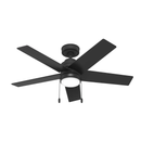 Ventilador de Techo Jude Negro Mate 44" Interior Hunter