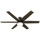 Ventilador de Techo Kaplan Bronce Noble 64" Interior Hunter