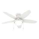 Ventilador de Techo Liliana Perfil Bajo 44" Interior Hunter