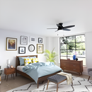 Ventilador de Techo Liliana Perfil Bajo 44" Interior Hunter