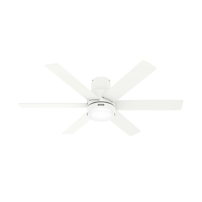 Ventilador de Techo Marshal II Perfil Bajo 52" Interior Hunter