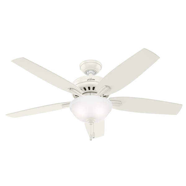Ventilador de Techo Newsome Bowl Blanco Fresco 52" Interior Fresco