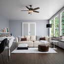 Ventilador de Techo Newsome Bowl Blanco Fresco 52" Interior Fresco