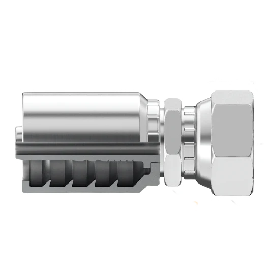 Conexion Crimpable Hembra SAE 45, en Acero, Serie B2, Continental