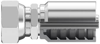 Conexion Crimpable Hembra Giratoria JIC 37 flare, en Acero, Serie SG, Continental